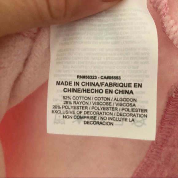 Nike Pink Kids Sweatshirt with Logo - Picture 5 of 6